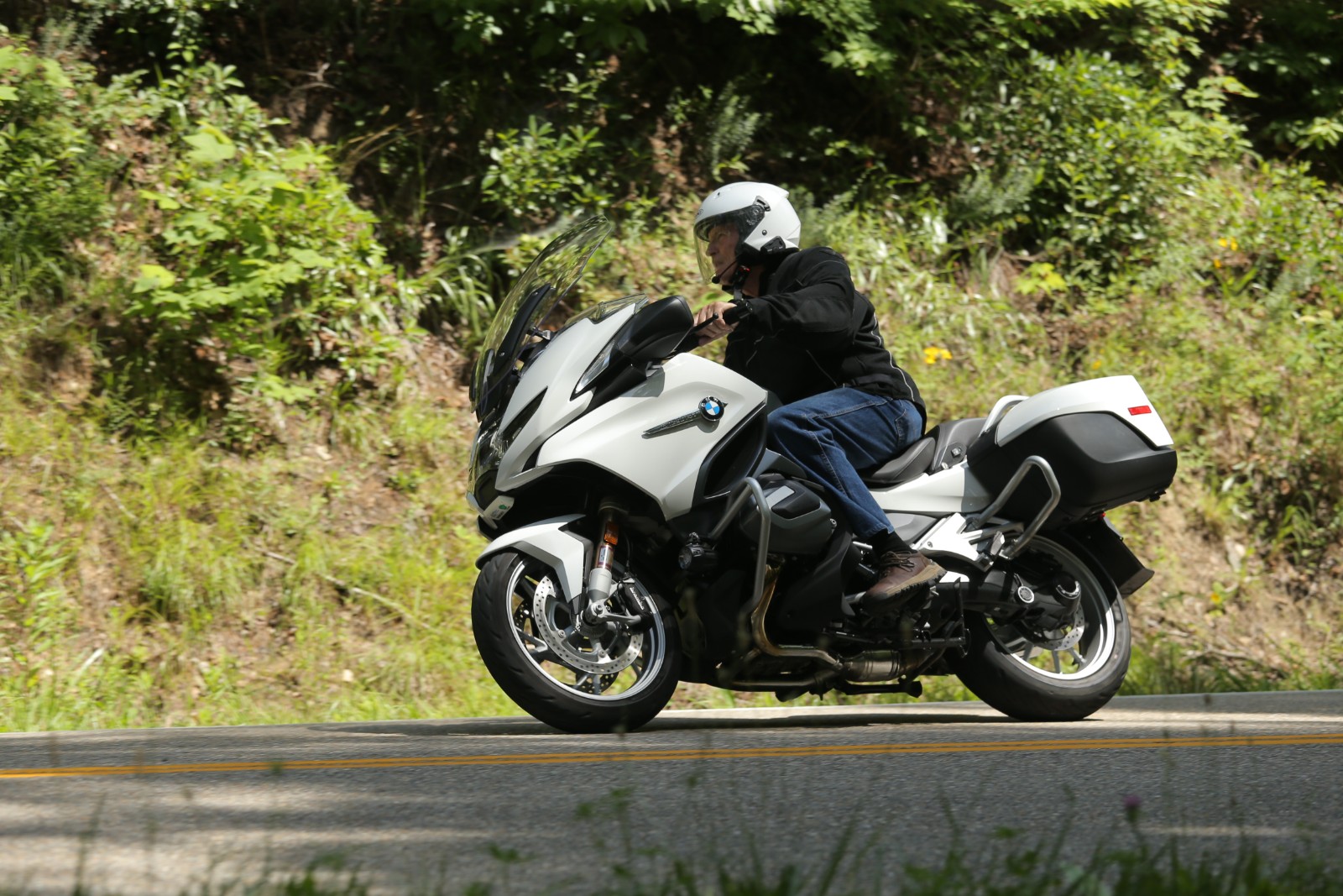 Riding the Dragon Tail in Deals Gap, North Carolina